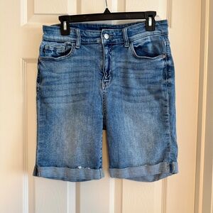 Judy Blue Denim Bermuda Shorts